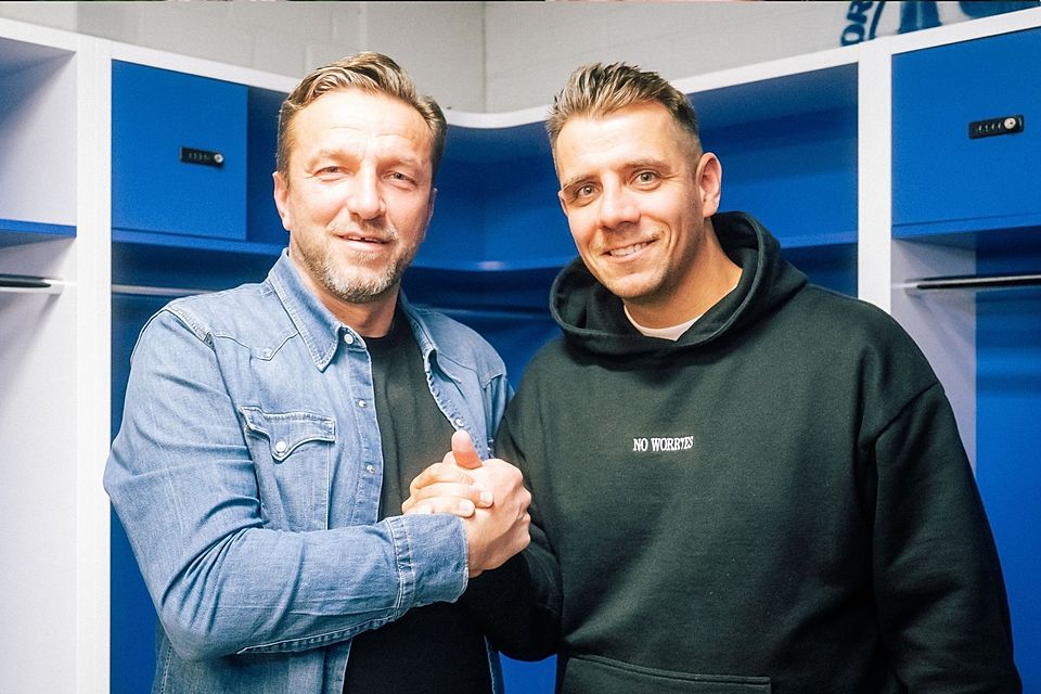 Der Sportliche Leiter des ASC 09, Samir Habibovic (links), hört zum Saisonende nach dann 14 Jahren auf. Seinen Nachfolger Dennis Hübner (rechts) hat er selbst verpflichtet - und arbeitet ihn in den kommenden Monaten ein.
