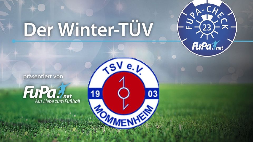 Der TSV Mommenheim im Winter-TÜV. 