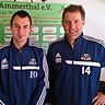 Haben um eine weitere Saison bei der DJK Ammerthal verlängert: Markus Pöllinger (l.) und Oliver Ruschitzka (r.).