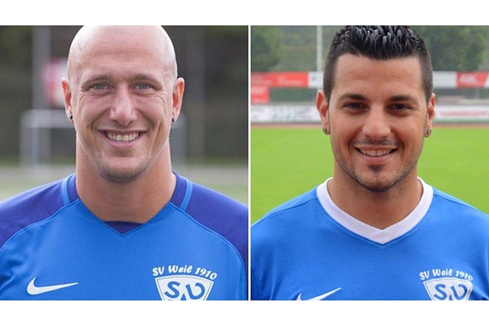 Starten ihre Trainerkarriere in Huttingen: Fabian Kluge (links) und Guido Perrone | Fotos: Verein/Rogowski