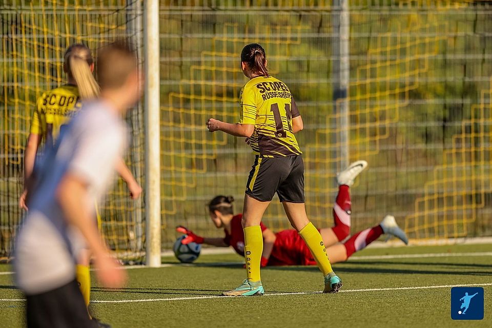 Zweimal gelang den Spielerinnen des SC Opel Rüsselsheim gegen die TSG 51 Frankfurt der Ausgleich. Punkte gab es dafür keine.