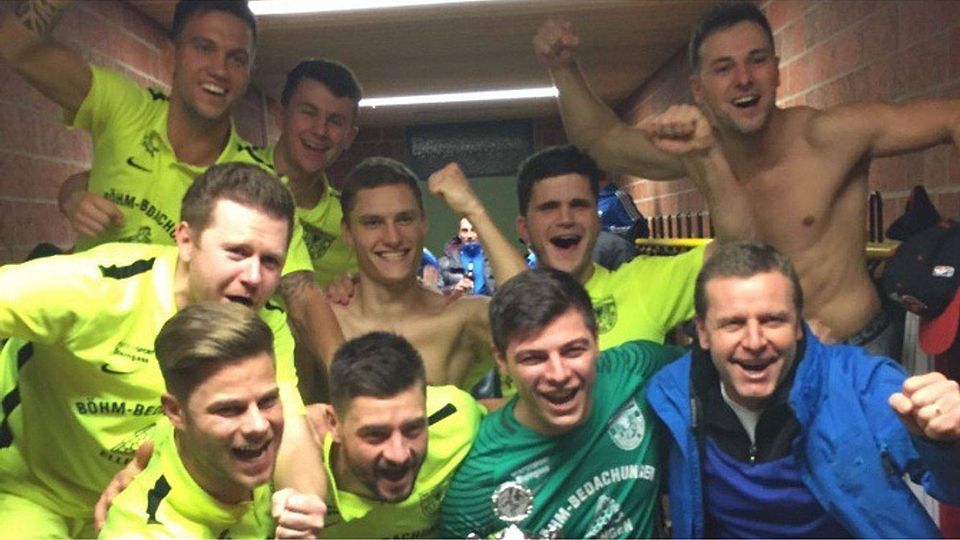 Freude beim TSV 1860 Weißenburg, der den Kreismeistertitel bejubeln durfte. F: Christoph Jäger