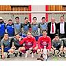 Neuer Hallenfußball-Stadtmeister in Heinsberg wurde bei der 42. Ausspielung der FC Union Schafhausen, das Team gewann ein rassiges Finale gegen FC Randerath-Porselen mit 4:1. Foto: agsb
