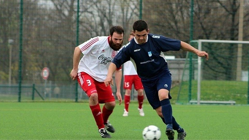 Bei einem Sieg in Alach erhält der FC Weißensee (hier: Chris Hebestreit) seine Minimalchance aufrecht (Foto: Franziska Früh)