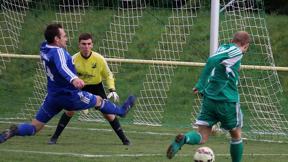 Robin Schmidt (in gelb) wird Nebra verlassen.