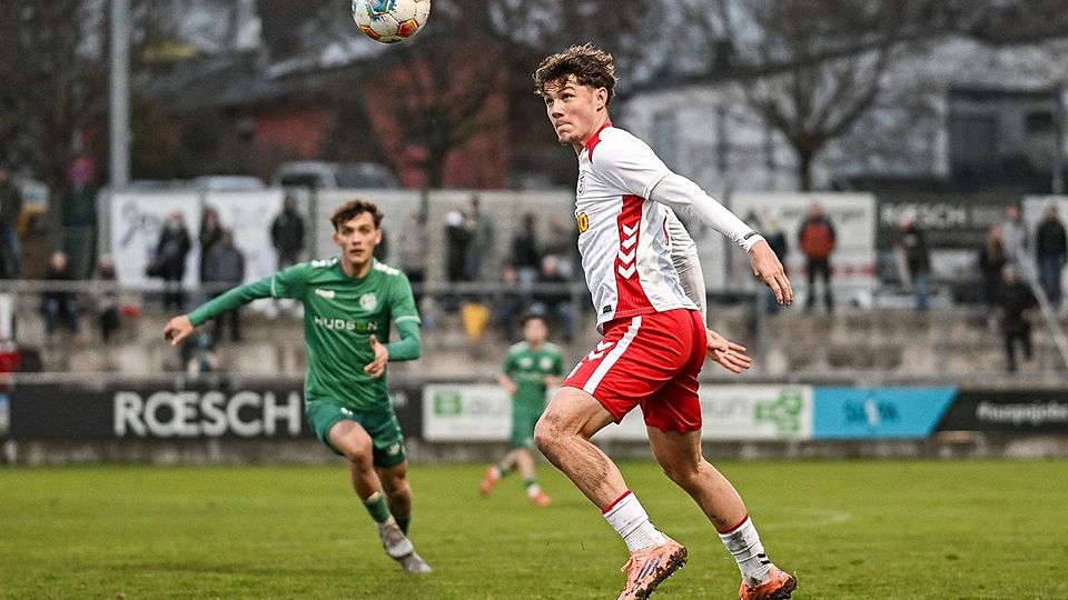 Hat sich prächtig entwickelt beim SSV Jahn Regensburg II: Jakob Seibold.