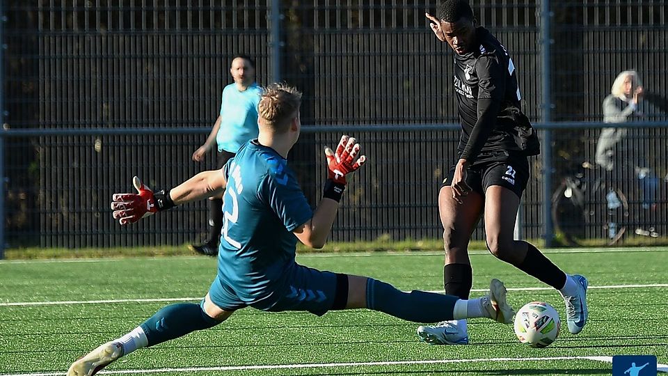 Der VfL Theesen und Soufian Kaba konnten punktetechnisch wieder mit dem FC Kaunitz gleichziehen.