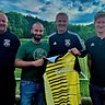 Von links: 2. Vorstand Martin Brugger, Manuel Schwarz, Jörg Baumgartner und Abteilungsleiter Julian Rach | Foto: SV Eichsel