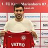 Nachdem bereits sein Bruder für den 1.FC Kaan-Marienborn aktiv war, wechselt jetzt auch Stürmer Daniel Hammel zum Oberligisten.