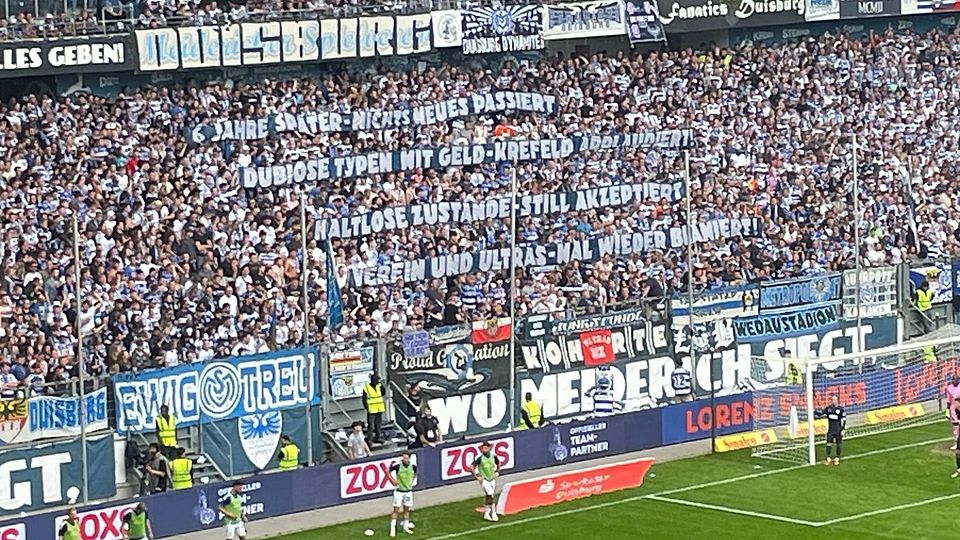 Das Banner der Duisburger. 