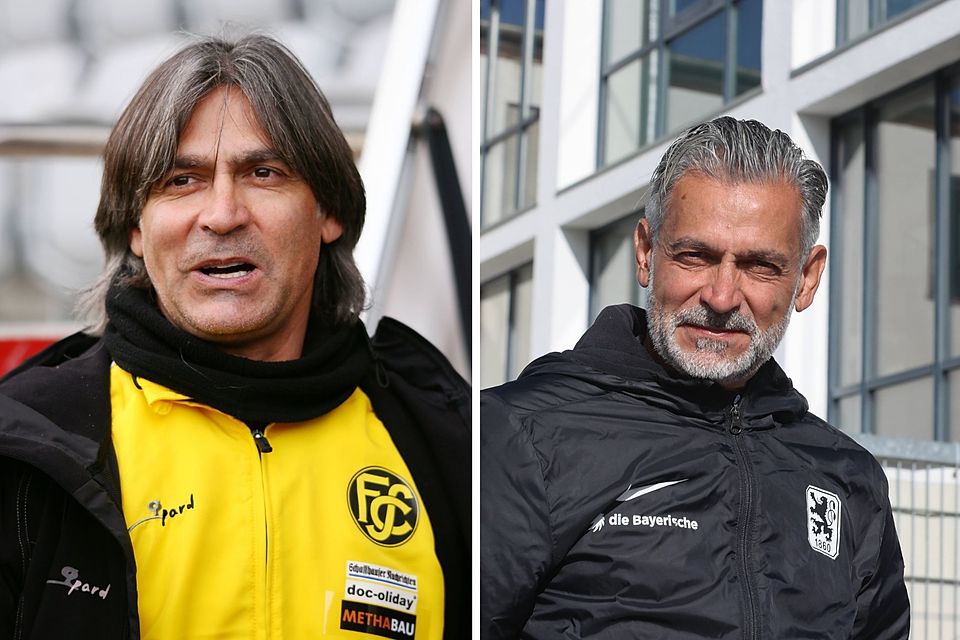 Steht Löwentrainer Maurizio Jacobacci vor Comeback beim FC Schaffhausen? (li.) Jacobacci war beim FC Schaffhausen Trainer von 2012 bis 2016