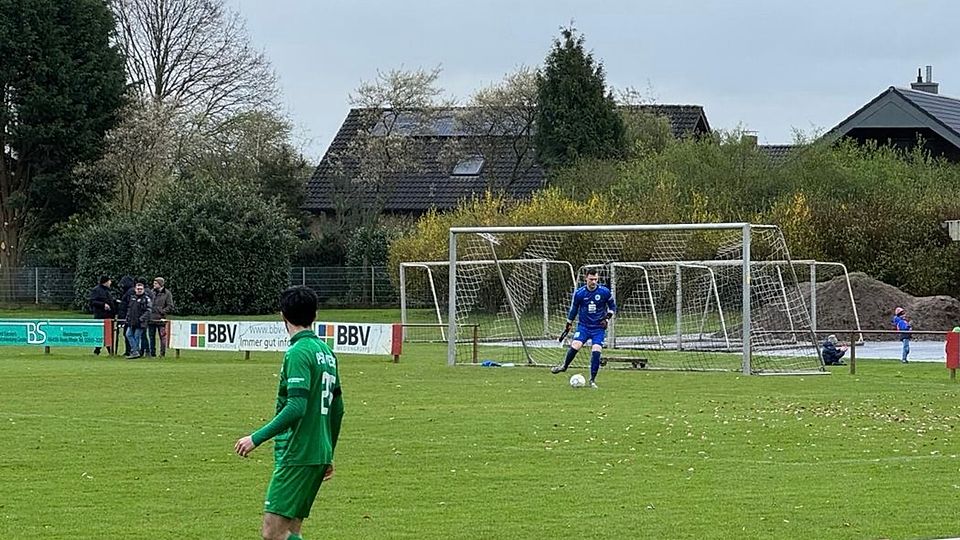 Torhüter Jan Kleine-Besten musste in der 74. Minute vorzeitig das Spielfeld verlassen.