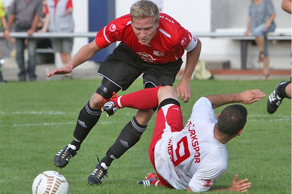 Christian Amberger geht von Haunstetten nach Streitheim.  Foto: Hochgemuth