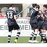 Darf der 1. FC Schweinfurt II auch am Samstag jubeln, käme das schon einer Vorentscheidung im Titelrennen der Landesliga Nordwest gleich. F: Will