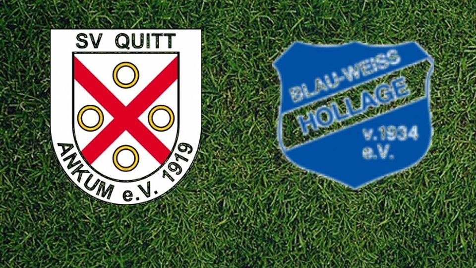 Quitt Ankum unterlag Blau-Weiß Hollage in der zweiten Runde des Bezirkspokals 2:4.
