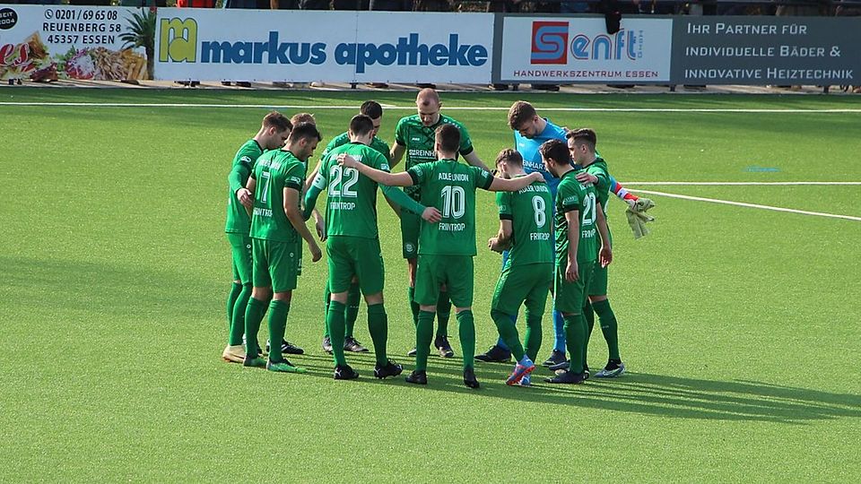 Die DJK Adler Union Frintrop will am Sonntag in die Oberliga aufsteigen.
