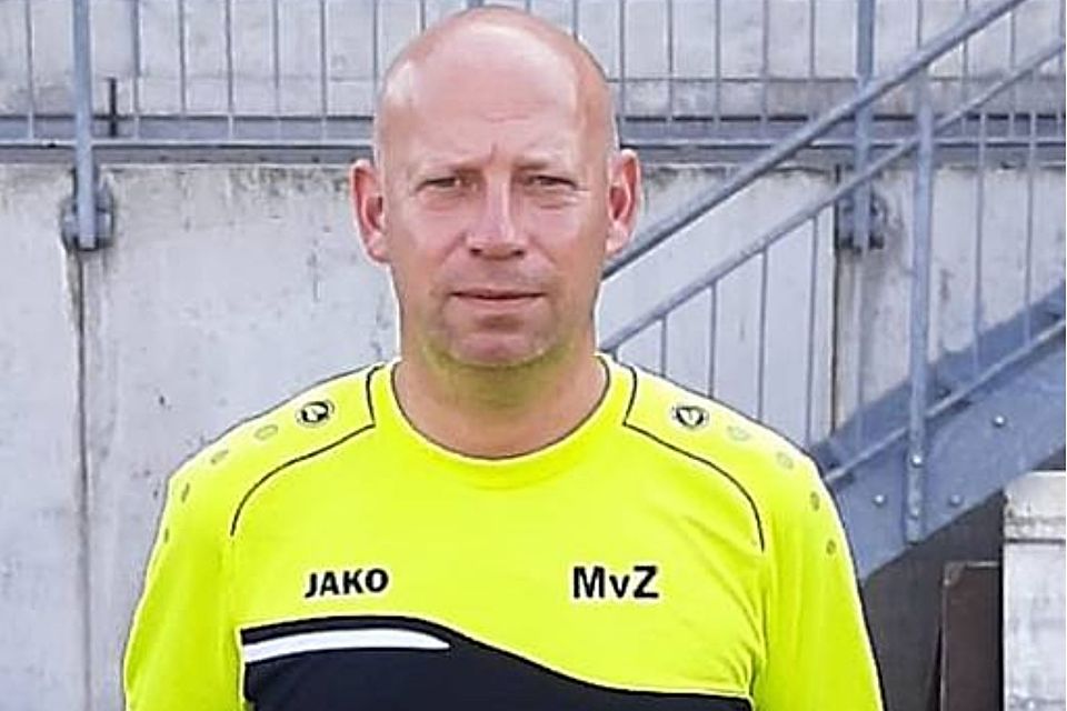 Trainer der U19 des VfB Homberg: Michael von Zabiensky.