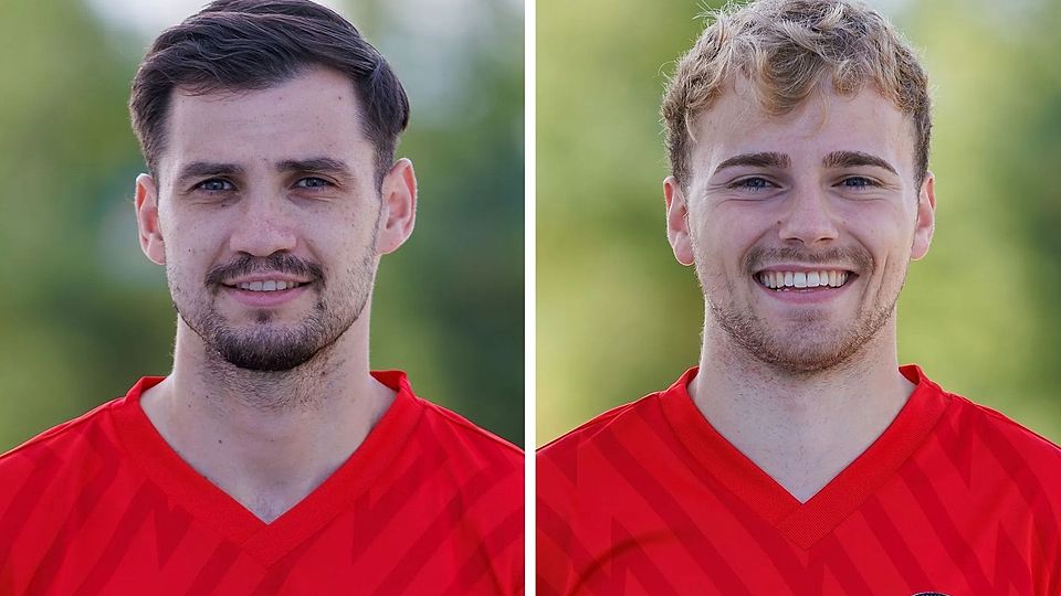 Lucas Chrubasik (links) und Felix Voigt halten dem ASV Cham die Treue.