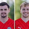 Lucas Chrubasik (links) und Felix Voigt halten dem ASV Cham die Treue.