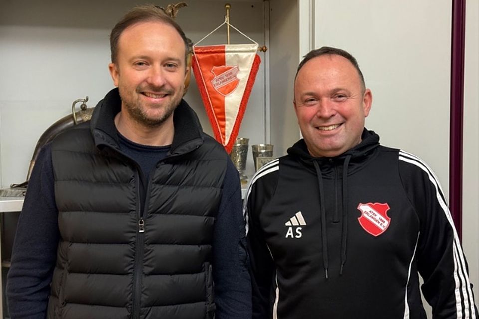 Sandro Cescutti (links) übermimmt als Sportlicher Leiter. Agron Sejdiu (rechts) wird bis auf Weiteres als kommissarischer Abteilungsleiter fungieren.