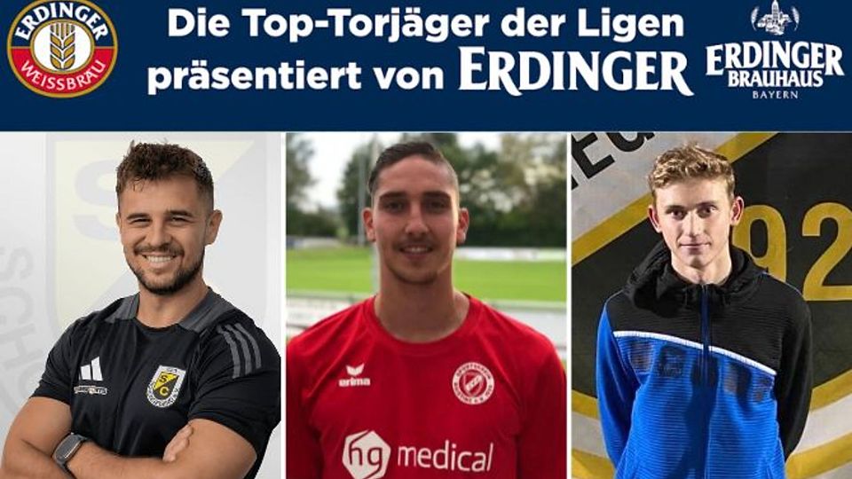 Dennis Greis (Mitte) ist aktuell nicht einzuholen. Seine Verfolger Marcel Berger (l.) und Constantin Irzinger lassen aber nicht locker.