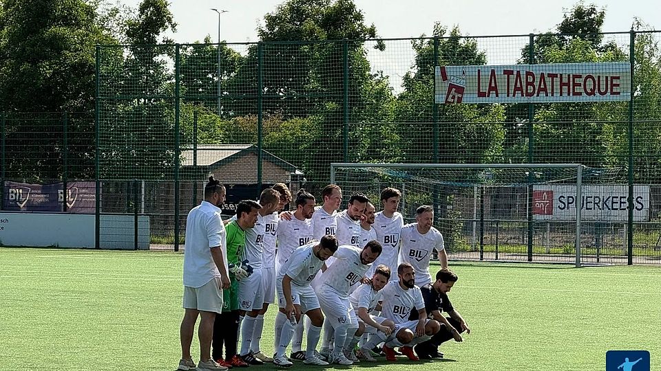 Der FC BIL steigt in die 1.Division auf und gewann den Trostpokal