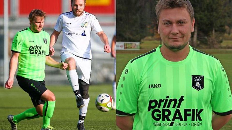 Stefan Kautecky (li.) wird Spielertrainer beim SV Krün, Andreas Schmidt (re.) neuer Abteilungsleiter.