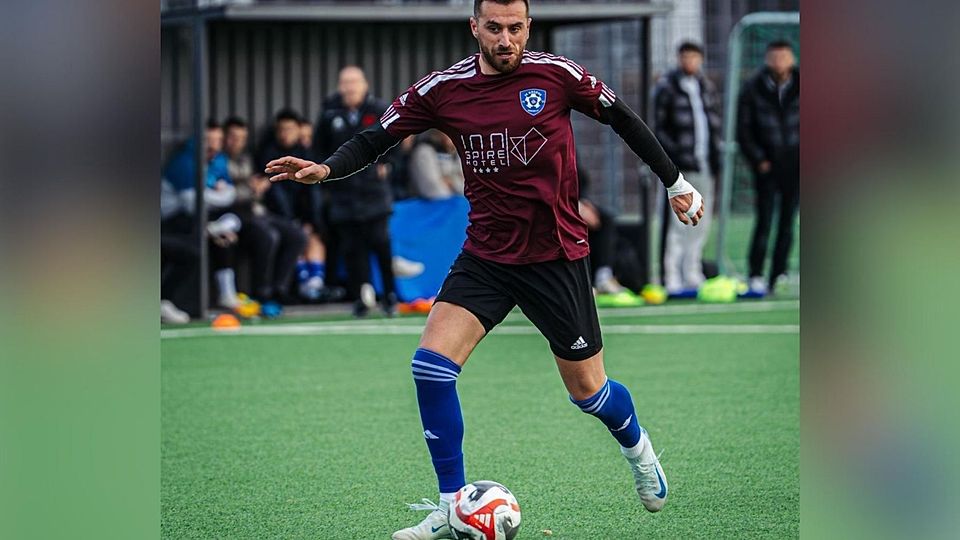 Shqipdon Ademi schoss vor der Winterpause sein 100. Tor für den FC Kosova München und wird zum Rekordhalter.