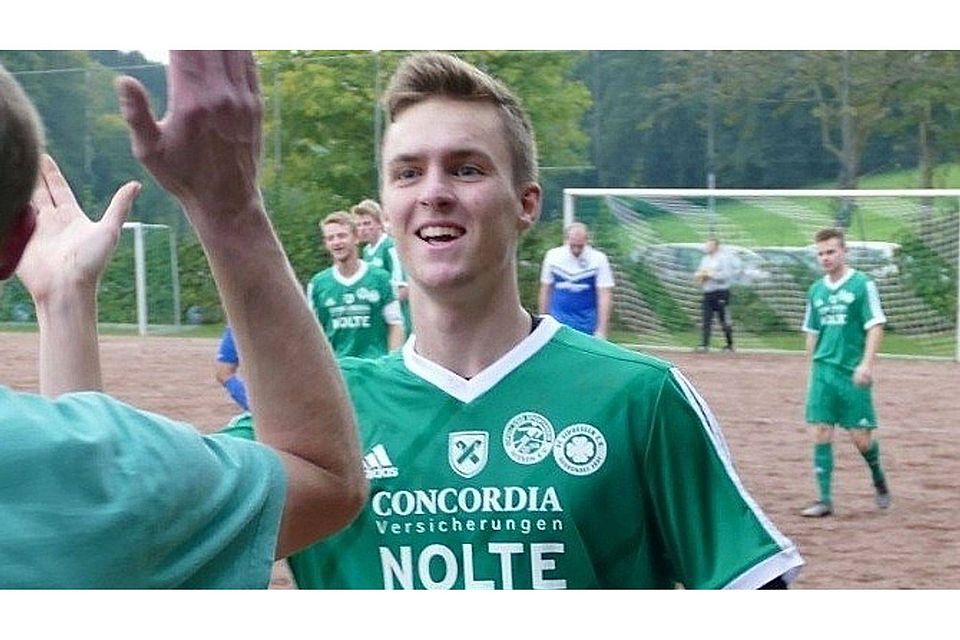 Ken Horsthemke erzielte für die SG Niesen/Siddessen im Derby einen Viererpack