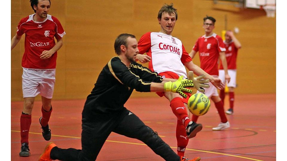 Der Futsal Club um Torhüter Markus Burkert bereitet sich auf die neue Bezirksliga-Saison vor. F: Brüssel