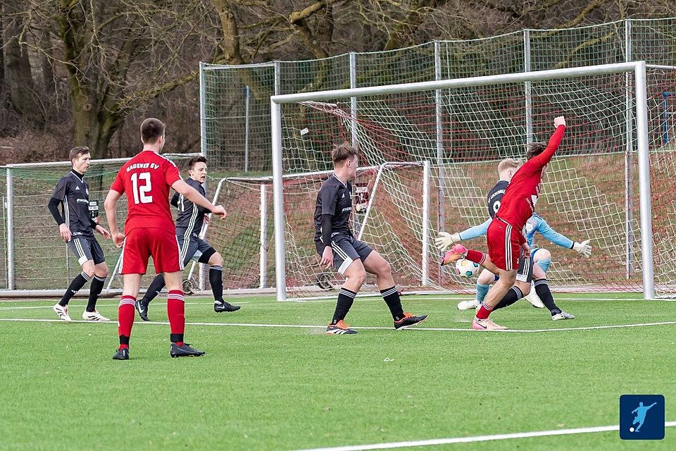 Später Siegtreffer für den Hagener SV durch Jonas Korte