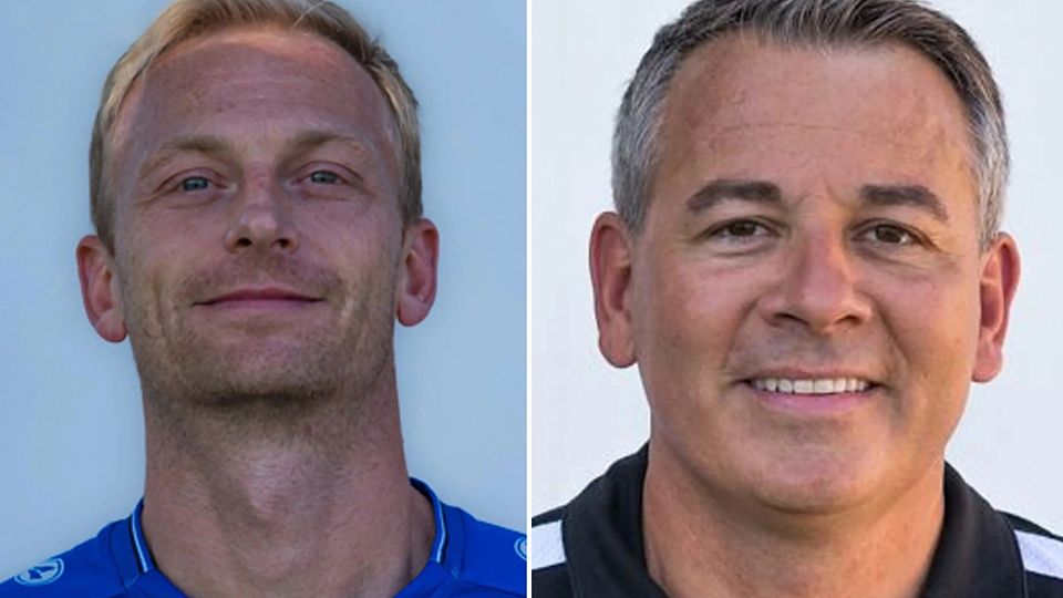 Trainerduo beim FC Hauingen: Matthias Grether (links) und Patrick Maier-Blanc | Fotos: Adrian Bauer/FC Hauingen