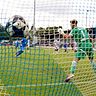 Vier Mal schlug es im Tor des SV Sandhausen ein.