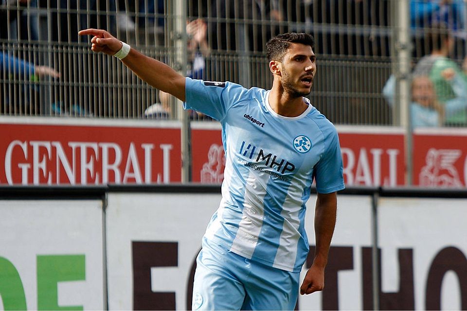 Elia Soriano stürmt künftig für die Würzburger Kickers. F: Scheuring