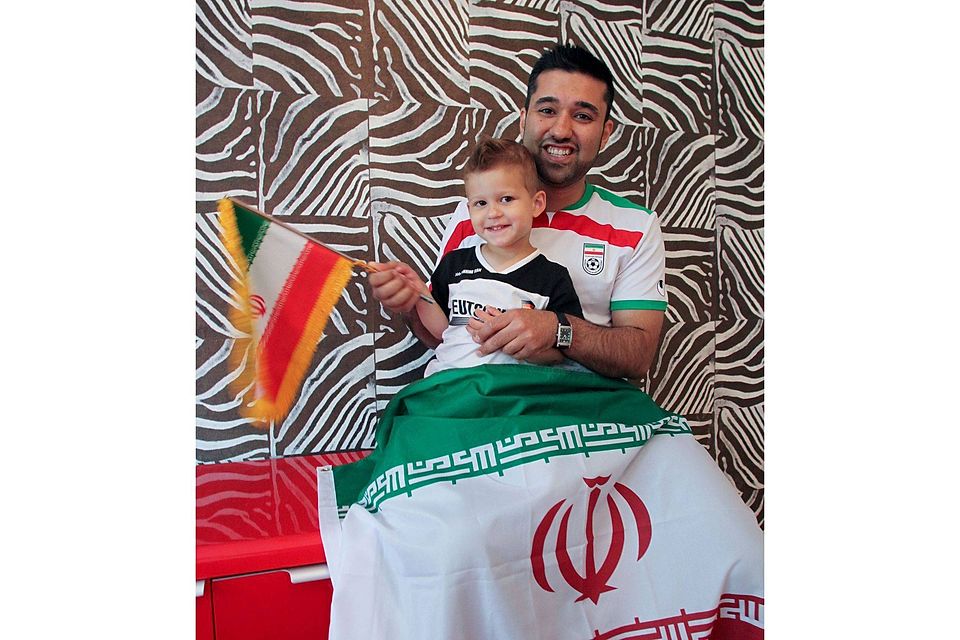 In zwei Tagen reisen Mansour Kianfar und sein Sohn Benjamin in den Iran und freuen sich, von dort aus die WM zu verfolgen.     Archivfoto: RMB/Kubenka