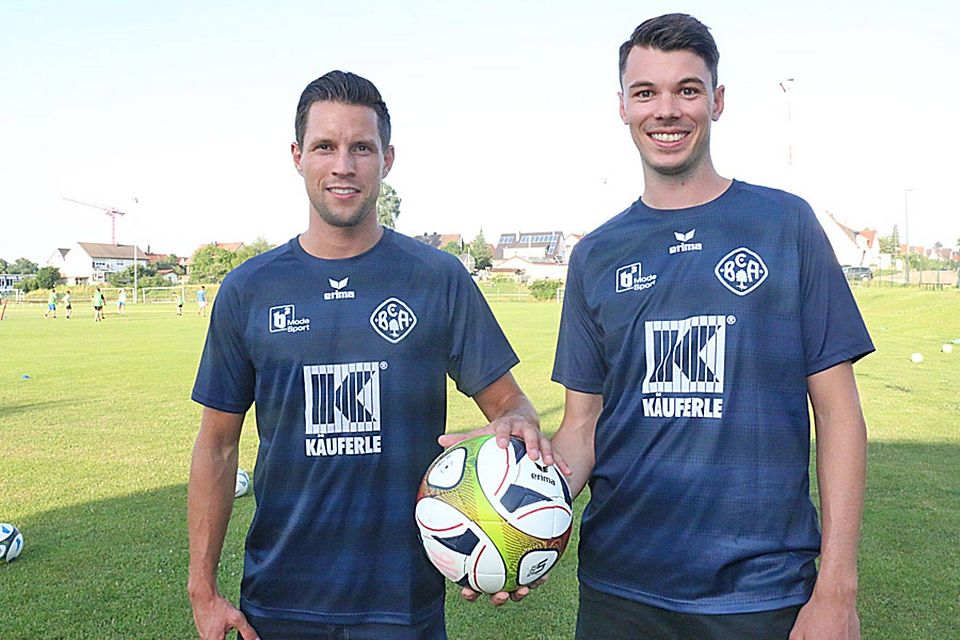Markus Winkler (links) und Sebastian Böhm bilden auch in der kommenden Saison das Trainerduo.