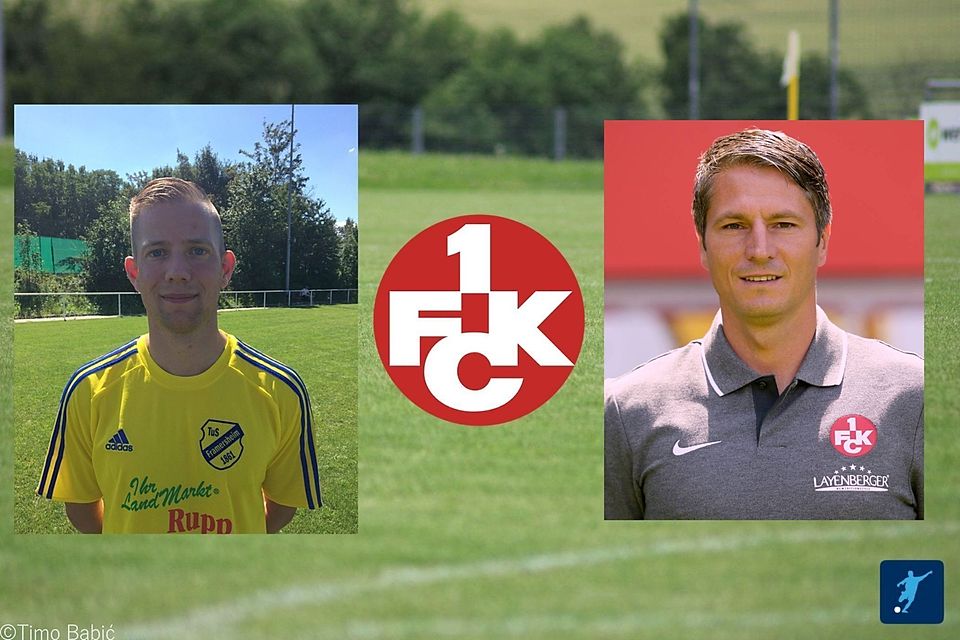 Das neue Trainerteam der U19 des FCK: links im Bild: Der neue Co-Trainer Hanauer; rechts im Bild: Chefcoach Bugera