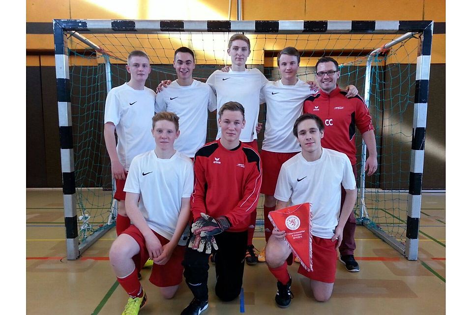 A-Junioren Futsal Kreispokalsieger 2014/14 SG Hertingshausen /R.