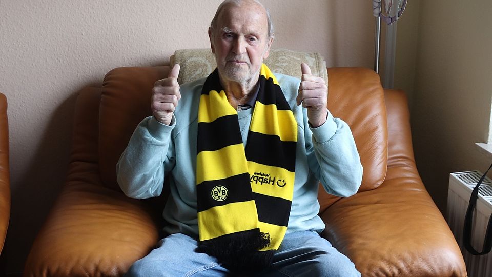 Dortmund-Fan Erich Jordens kann vieles erzählen, weil er so einiges als Trainer erlebte. Er ist dabei immer Mensch geblieben. 