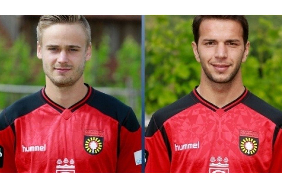 Während Lucas Röser (links) auf dem Absprung steht, hat Shqiprim Binakaj bei Großaspach verlängert.