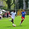 Momo Toure gewinnt das Laufduell hatte mit seinem Team aber trotzdem das Nachsehen im Derby. Das schmälert aber nicht die Leistung des Aufsteigers. 