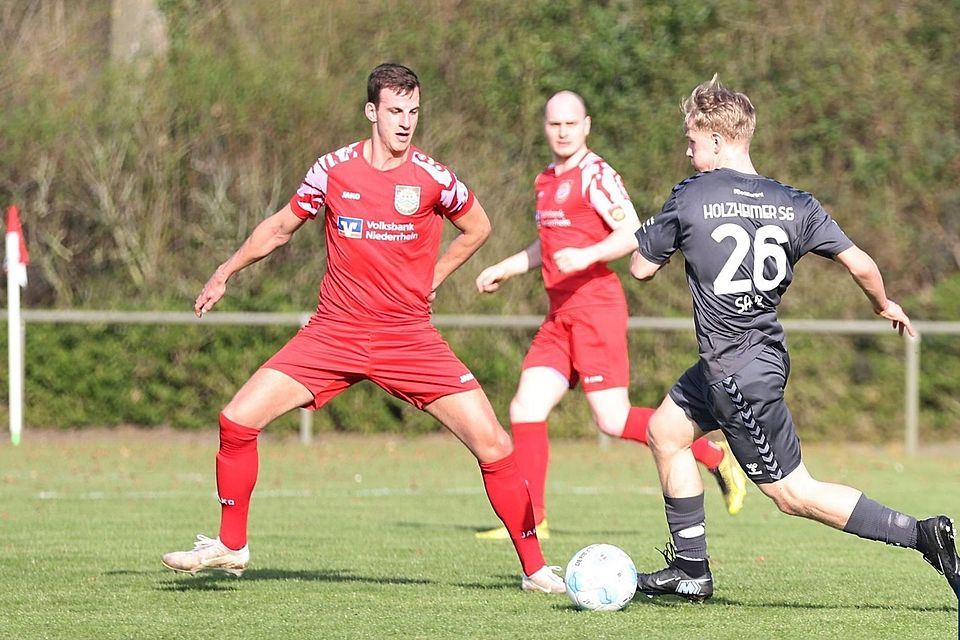 Der SV Sonsbeck hat noch zwei Punkte gegen Holzheim abgegeben.