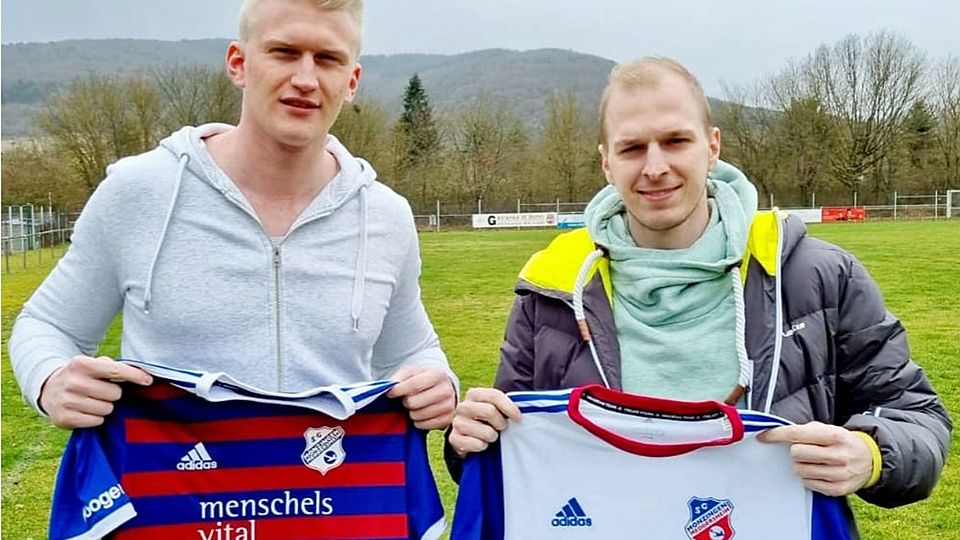 Marcel Marquis (links) und Lars Flommersfeld bilden ab Sommer das neue Trainerduo bei der SG Monzingen/Meddersheim.