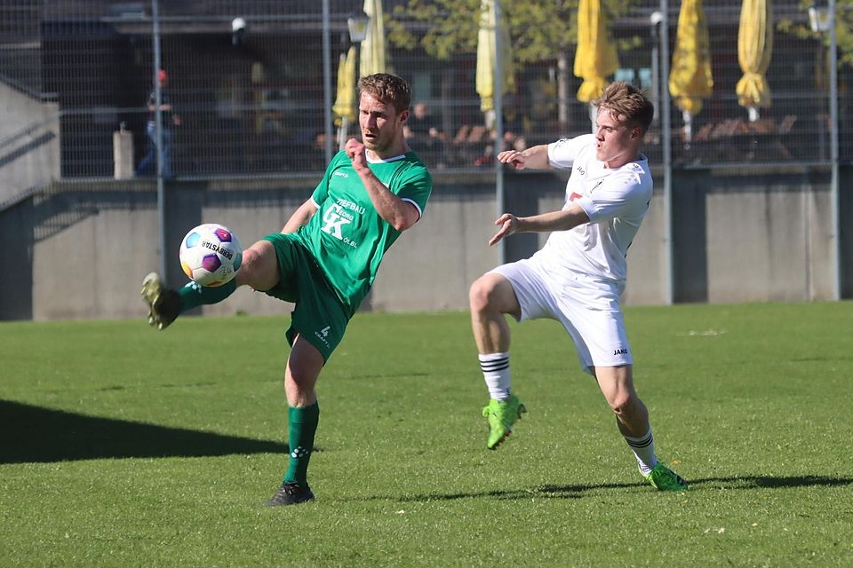 Fußball, Kreisliga 2. TSV Landsberg II vs TSV Altenstadt 2:3, 19.4.2025, Foto: Halmel, Info in Stichwörter