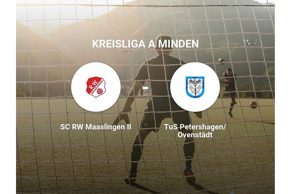 SC RW Maaslingen II gegen TuS Petershagen/Ovenstädt