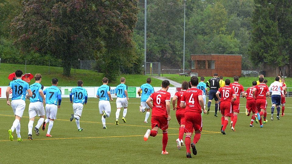 Geldstrafe für Rottenburg Im Fußball-Landesligaspiel zwischen dem FC Rottenburg und dem VfL Pfullingen.