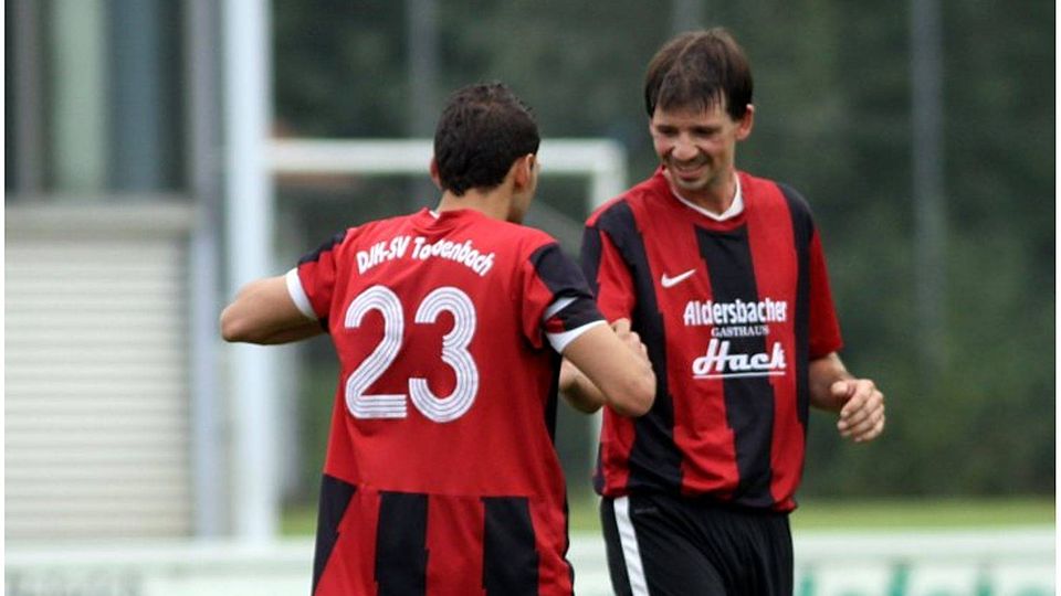 Hat der DJK-SV Taubenbach wieder Grund zum Feiern? F: Grashuber