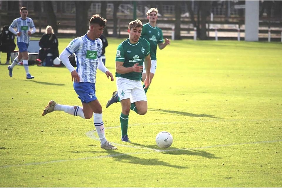 Archiv: Eric Preljevic als Hertha BSC U19 Spieler