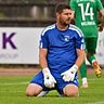 Seine Teamkameraden konnten sich am Ende bei ihm bedanken, dass der SV Holzheim im Kellerderby gegen die SSV Dillingen am Ende einen Zähler am Aschberg behielt: Keeper Florian Hofmeister parierte mehrfach prächtig.