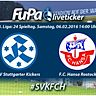 Stuttgarter Kickers - Hansa Rostock im Liveticker